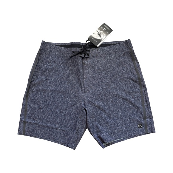Outerknown Apex Trunks by Kelly Slater Men’s 40 Blue Heather NWT Boardshorts - Picture 1 of 10